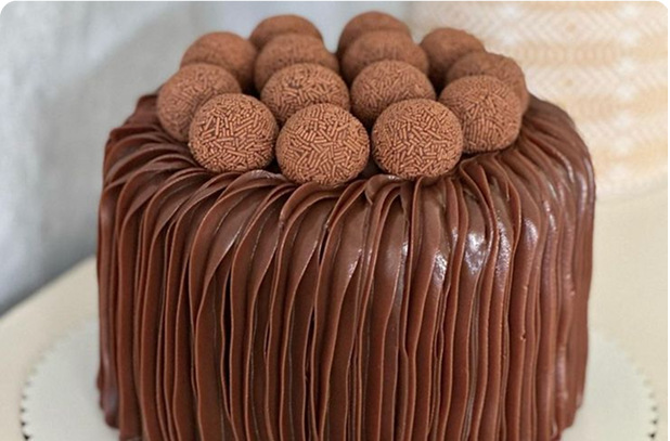 bolo de chocolate